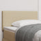 vidaXL - Hoofdbord - Simpel - Design - Lichtgroen - Grijs - 100 - cm - Corduroy - Stof