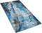 BOZAT - Laagpolig vloerkleed - Blauw - 80 x 150 cm - Polyester