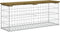 vidaXL - Tuinbank - schanskorfontwerp - 103x31,5x42 - cm - geïmpregneerd - hout