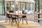 Zuiver Glimps Uitschuifbare Eettafe 180/240x90 cm Hout Walnoot - Bruin