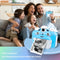 BP® Kindercamera met Fotoprinter - Kinderfototoestel - Vlog camera voor beginners - Camera Kinderen - Foto & Video - 26 Foto Lijsten - Blauw - 1080P HD - Inclusief 32GB SD kaart - 3 Rollen papier - Nederlandse Handleiding