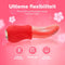 BP® Tong Vibrator - Likkende Tong Vibrator - Clitoris Zuiger - Dildo Vibrator - Bef Vibrator - Clitoris Stimulator - Sex Toys voor Vrouwen & Mannen - 10 standen - Silicone