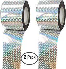 BP® Vogel Afschrik Lint - 2x80M - Duivenverjager - Vogelverjager - Vogelverschrikker - Reiger Verschrikker - Duivenwering - Alternatief voor Duivenpinnen of Vogelnet – Diervriendelijk