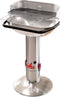Barbecook Loewy 55 - Houtskool BBQ - Grilloppervlak 55x33cm - Incl. Windscherm en RVS rooster - Zilver
