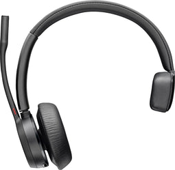 Poly Voyager 4310 HS - Draadloze Bluetooth-headset - 47u batterijduur - Zwart