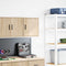 vidaXL - Garagewandkast - sonoma - bewerkt - hout - eikenkleurig
