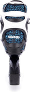 Tempish Wire 3.0 - Skeelers - 84mm wielen - Zwart - Blauw - Schoenmaat 42