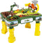 Klein Toys John Deere - Zand- en waterspeeltafel - 2in1 boerderij met afneembare bassins - Groen Geel - 64x46x60 cm