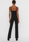 VERO MODA VMSAGA HR S FLARED JEANS - Flared pijpen - Hoge waist - Zwart
