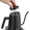 Graef GK502 - Waterkoker 0,9L 1200W - Instelbare temperatuur 360 graden draaibaar - Zwart