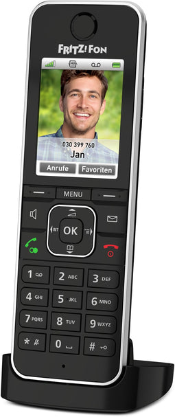 AVM FRITZ! Fon C6 - DECT-telefoon - HD-telefonie en Smart Home - Zwart