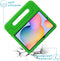 imoshion Tablet Hoes Kinderen Geschikt voor Samsung Galaxy Tab S6 Lite (2024) / Tab S6 Lite (2022) / Tab S6 Lite - imoshion Kidsproof Backcover met handvat - Groen /Groen