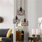 Homestyle Pro Mk001-B Industriële Hanglamp 18X18.5 Cm Zwart/Metaal