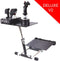 Wheel Stand Pro - Thrustmaster HOTAS WARTHOG en Saitek X-55/X52/Pro - Deluxe V2 - Stalen constructie - Zwart