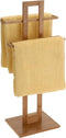 Handdoekrek Bamboe DubbelBathroom Solutions