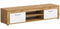 Furnilux Jam - Lowboard - Praktische indeling - Wit eiken