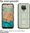 iMoshion Hoesje Geschikt voor Nokia G20 / G10 Hoesje Siliconen - iMoshion Rugged Shield Backcover - Groen