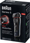 Braun Series 5 5030s - Scheerapparaat - Accu - Rood Zwart