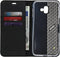 Accezz Samsung Galaxy J6+ - Wallet Softcase Bookcase - 3 pashouders - Zwart