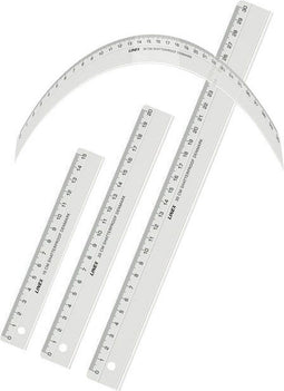 Liniaal LINEX onbreekbaar 15cm