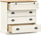 vidaXL - Ladekast - VIGO - 80x40x76 - cm - massief - grenenhout - wit