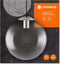LEDVANCE Pendelarmatuur: voor plafond, E27, Vintage 19-6 Bubble / 22-…24- V, body materiaal: glas, IP2-