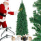 tectake® Comet - Kunstkerstboom - Levensecht met flexibele takken - 736 takken - 180 cm - groen