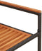 vidaXL - Stapelbare - Tuinstoelen - 2 - stuks - Zwart - Poly - Rattan