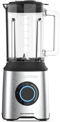 Taurus PRIOR ADVANCE 1800 - Blender - 1.800W 4 snelheden Ice-crush RVS zwart (2L)