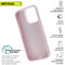 Muvit for Change - Telefoonhoes - Eco-friendly - Roze