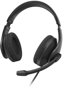 Hama HS-USB300 V2 - Over-Ear headset met microfoon - USB - Zwart