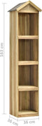 vidaXL - Tuinschuur - 36x36x163 - cm - geïmpregneerd - grenenhout