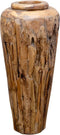 vidaXL - Decoratievaas - 40x100 - cm - massief - teakhout