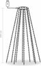 vidaXL Kerstboomverlichting met 250 LED's blauw net 250 cm