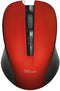 Trust Mydo - Draadloze muis - Stille knoppen - Rood