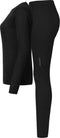 Tenson Magda - Dames Thermoset - Antibacterieel en Vochttransporterend - Zwart - Maat 44