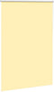 vidaXL - Rolgordijn - verduisterend - 90x130 - cm - stofbreedte - 85,7cm - geel