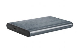 Gembird EE2-U3S-6-GR - Externe HDD-/SSD-behuizing - USB 3.2 Gen1 Type-C - Aluminium