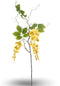 Wisteria branch yellow 145 cm Emerald