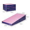 Coast Wigvormige Gymnastiekmat - Opvouwbare 2-in-1 Trainingsmat - 150 x 75 cm - Roze/Paars