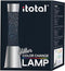 i-Total Lavalamp - Glitterlamp - Lava Lamp - Sfeerlamp - 41,5x10,8 cm - Glas/Aluminium - Afstandsbediening voor 16 Kleuren - XL2495