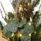 gras prelit d15h50 cm groen/wit/warm wit