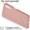 iMoshion Hoesje Geschikt voor Samsung Galaxy A7 (2018) Hoesje Siliconen - iMoshion Color Backcover - lichtroze