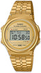 Casio Vintage Iconic A171WEG-9AEF Unisex Horloge 37 mm - Goudkleurig