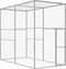 vidaXL - Kattenkooi - 4,5x1,5x1,5 - m - gegalvaniseerd - staal