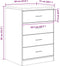 vidaXL - Garagekast - 60x51x85 - cm - massief - grenenhout - sonoma - eikenkleurig