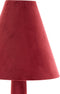 Light & Living Vloerlamp Devia - Velvet - 168cm - Bordeaux