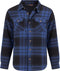 Life Line Jervis Padded Flannel Shirt Heren Blauw/zwart Maat 3xl