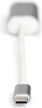 Assmann DA-70837 - USB-C naar VGA adapter - Plug-en-play - Wit Zilver