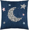 Kussenhoes Naturals Unicorn Night (50 x 50 cm)